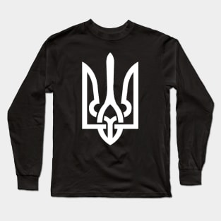 Ukraine Armour Black Original Center Long Sleeve T-Shirt